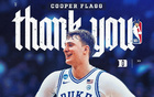 杜克大学：库珀-弗拉格将参选今年NBA