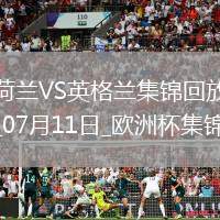 07月11日欧洲杯半决赛荷兰vs英格兰进球视频